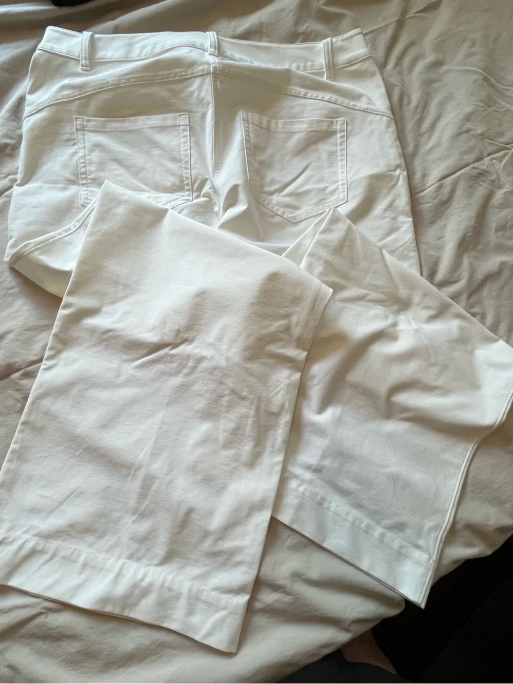 lululemon athletica White Straight-Leg Chinos